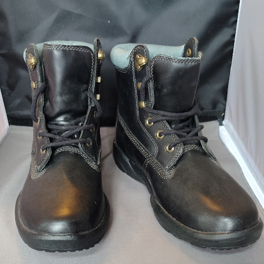 Men's Black Leather Boots